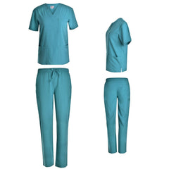 Unisex 4-Way Stretch Straight Leg Scrub Set