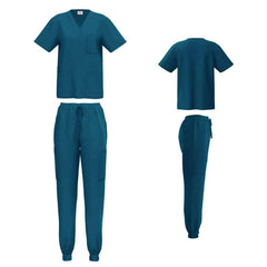 Unisex 4-Way Stretch Jogger Scrub Set
