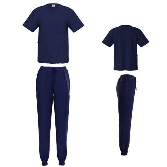 Unisex 4-Way Stretch Jogger Scrub Set
