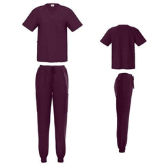 Unisex 4-Way Stretch Jogger Scrub Set